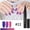 #22, variant on One Step Soak-Off UV/LED Temperature Color Changing Gel Nail Pen, Gradient Color Shift with Temperature Variation, Ideal for Easy DIY Manicure and Creative Nail Art Design
