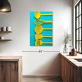 thumbnail image 3 of Elephant Stock Yellow Kitchen Tools Wall Art - Vertical Multi Panel Canvas - Living Room Wall Decor - Hobbies And Lifestyle Multi Panel - Gold And Yellow Decor - 24" x 38", 3 of 8