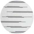 thumbnail image 2 of Unique Loom Outdoor Modern Collection Area Rug - Miranda (10' Round White and Black), 2 of 6