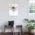 thumbnail image 3 of Art.com Black and White Poppies II Stretched Canvas Print Wall Art by Patricia Pinto, 24" x 32", 3 of 4