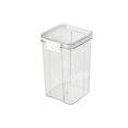 thumbnail image 2 of TIMIFIS Organization And Storage Kitchen Organization Miscellaneous Grains Barley Noodle Storage Jar Nut Candy Dry Storage Jar Square Transparent Buckle Dry Storage Jar, 2 of 5