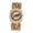A, variant on Women's Wooden Elastic Watch: Bohemian Handcrafted Tonneau Buddhist Beaded Wood Bracelet Watches Stretch Band Analog Quartz Wristwatch