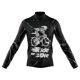 thumbnail image 4 of Maillot de ciclismo con estampado de calaveras para hombre, ropa de ciclismo de manga larga, uniforme de bicicleta de montaña, verano 2023, 4 of 5