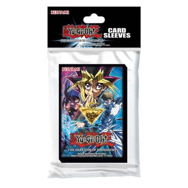 yugioh! card sleeves the dark side of dimensions (50) konami japanese size