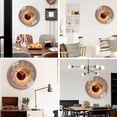 thumbnail image 4 of 30cm Silent Modern Design Wall Clock, Silent Mute Wall Clock Pendulum Wall Clock for Bedroom Kitchen Living Room, Digital Wall Clock for Office and Cafeteria, 4 of 5