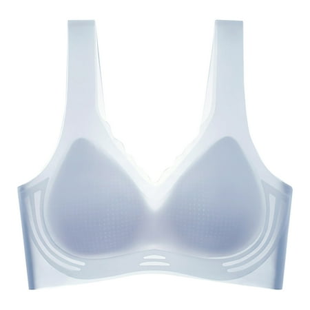 Timegard Bras for Women No Underwire Full Support Breathable Comfort Back Smoothing Thin Daily Bra