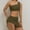 B_ Army Green, variant on UTSJKR Womens Swimsuits Two Piece Sport Bathing Suit Side Tie Boyshorts Sets Beach Holiday Swimsuit Casual Summer Swimwear Army Green S