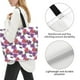 thumbnail image 3 of Disketp Peonies Bolsa Tote Estampada para Mujer, Bolso de Hombro y de Mano para Compras y Viajes, 3 of 8