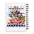 thumbnail image 2 of I'm a Labrador Retriever Dad and a Veteran, Nothing Scares me Happy Father's Day Spiral Bound Journal Lab Dog Lover Gifts 5x7in Spiral Notebook - 00006, 2 of 5
