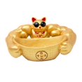 thumbnail image 1 of Estatua creativa de gato de la suerte, caja para guardar llaves, escultura Feng Shui con brazo musculoso Oro, 1 of 8