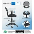 thumbnail image 2 of Boss Office Products Black Drafting Chair with Adjustable Arms, 2 of 5