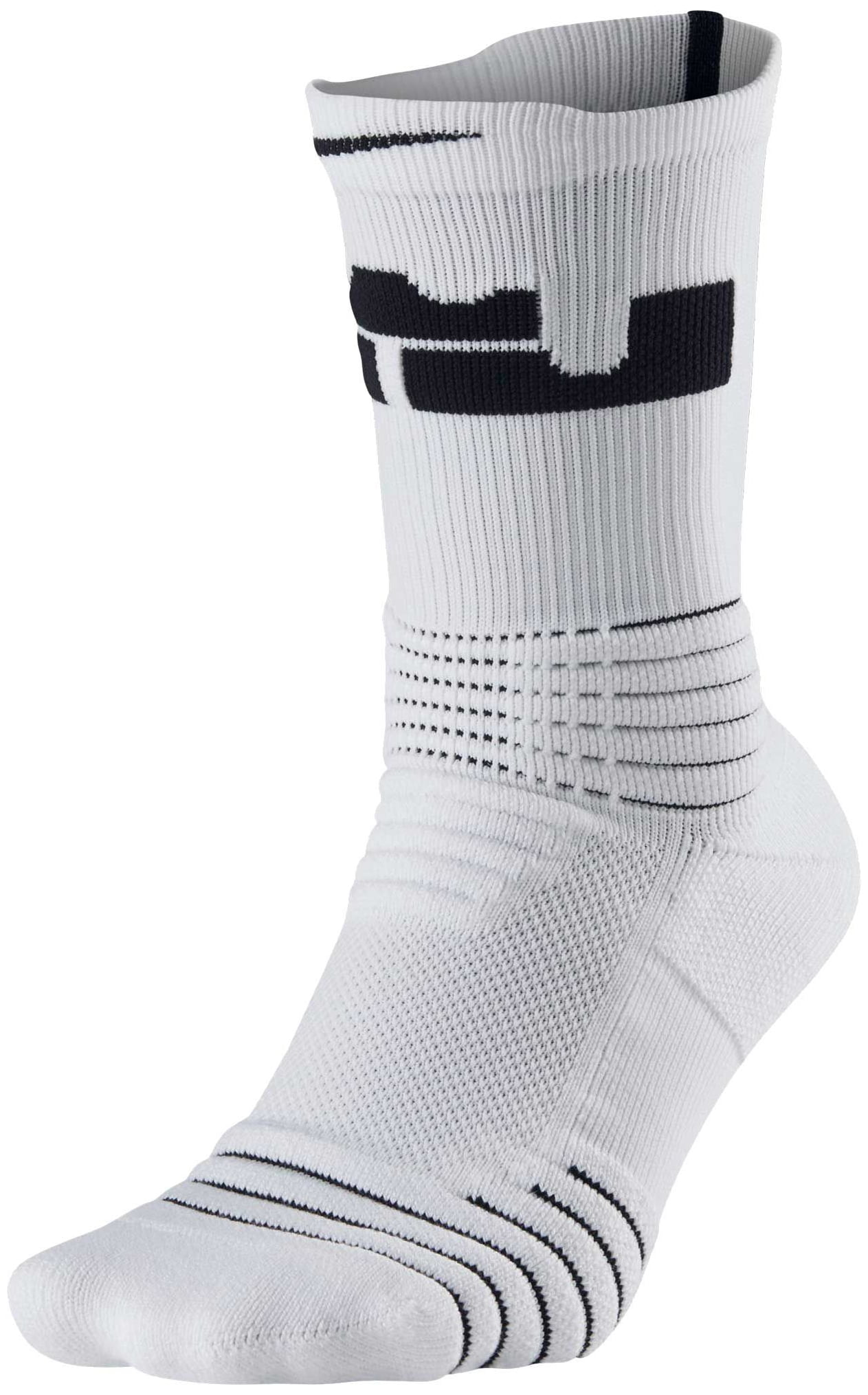 Nike Elite Socks - White/Black - XL Walmart.com