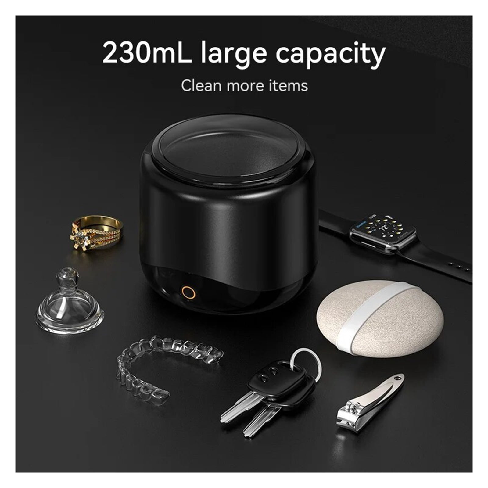 Ultrasonic Cleaner for Dentures 42-45KH Professional Ultrasonic Cleaning Machine for All Jewelry Watche Household Washer