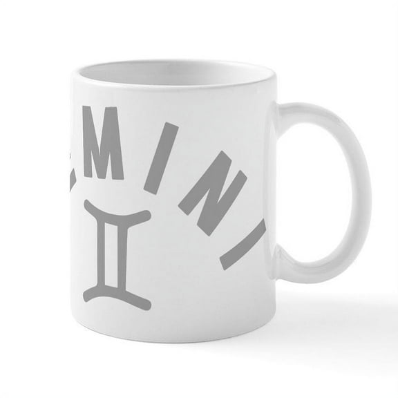 CafePress - Gemini - 11 oz Ceramic Mug - Novelty Coffee Tea Cup