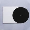 thumbnail image 1 of OULII 2Pcs Turntable Platter Mat Felt White Anti Static Easy to Clean for Vinyl Enthusiasts, 1 of 8