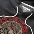 thumbnail image 2 of Rooster EST 1952 Unisex Adult Slim Fit Pull-Over Heather Hoodie, Charcoal, Medium, 2 of 5