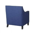 thumbnail image 4 of Bowery Hill Chair WIth Ottoman in Blue, 4 of 12