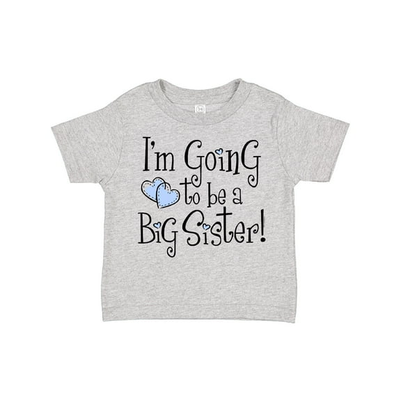 Inktastic Heart New Big Sister Girls Toddler T-Shirt