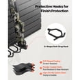 thumbnail image 4 of KFFKFF Gun Rack, Wall Mount, Heavy-Duty Steel Tactical Rifle Carbine Shotgun Handgun Storage Rack, Securely Holds up to 6 Rifles and 6 Pistols, 4 of 9