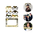 thumbnail image 3 of 1 set of Paper Glasses Prop 2023 Graduation Party Glasses Graduation Photo Booth Frame, 3 of 9