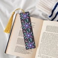 thumbnail image 4 of Kdxio Colored Abstract Print Metal Tassel Bookmarks,Perfect Gift for Art Lovers and Bookworms Metal Bookmarks for Women, 4 of 8