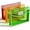 3 Packs Traffic - Light, variant on Plastic Expanding File Folders, Transparent Envelopes with Snap Closure, No Dividers, Large Capacity, Document Organizer for Bills & Taxes, Letter/A4 Size for School, Office, Home - 3 Pack
