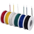 thumbnail image 5 of TUOFENG 28 awg Solid Wire-Solid Wire Kit-6 Different Colored 50 Feet spools 28 Gauge Jumper Wire -Hook up Wire Kit, 5 of 6