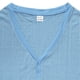 thumbnail image 4 of pstuiky camisetas para hombre, Camisa de manga corta con cuello en V y ventilación con botones de color liso para hombre camisetas de hombre s, 4 of 7