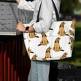 thumbnail image 7 of Xecao German Shepherd Dog for versatile beach bag for women includes zipper pockets and waterproof material, ideal for vacations and adventures., 7 of 7