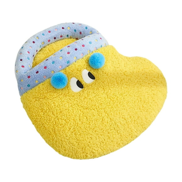 Cat Sleeping Mat Warm Soft Enclosed for Indoor Outdoor Travel Semi-Enclosed Noise-Reducing Non-Slip Fleece Winter Bedroom Apartment