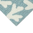 thumbnail image 2 of Liora Manne Capri Coral Border Indoor Outdoor Area Rug Aqua, 2 of 5
