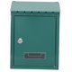 thumbnail image 4 of unbranded Buzón Metálico Montado En Pared Verde Con Cerradura Estilo Europeo Para Oficina Y Jardín, 4 of 7