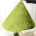 thumbnail image 6 of LOCHAS Round Fluffy Area Rugs Soft Rug for Living Room Bedroom Kids Nursery Home Decor Shaggy Carpet 4 Feet, Grass green, 6 of 6