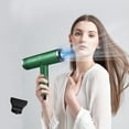 thumbnail image 2 of CASAFUN Electric Hair Dryer High-power Low Radiation Ionic Hair Dryer with 3 Temperatures Home Hot Wind Comb Hair Salon Blowing Comb for Straight Curly hair and Other Styling, 2 of 7