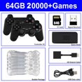 thumbnail image 1 of Consola de videojuegos M8, mando inalámbrico doble, 20000 juegos, 2,4G, TV, 4K, Retro, regalo de Navidad, 1 of 4