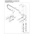 thumbnail image 3 of Kingston Brass CCK226PXK8 Kingston Freestanding Clawfoot Tub Faucet Package with Supply Line, Brushed Nickel, 3 of 4