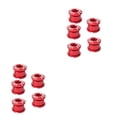 thumbnail image 1 of maskred 5 Pièces Vélo Tige Boulons Professionnel Multicolore et Écrous Kit Résistant à l'Usure Vis de Machine VTT pour Pédalier Plaque Simple Rouge 2Set, 1 of 6