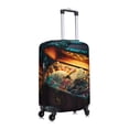 thumbnail image 3 of Fotbe Underwater Treasure Chest Luggage Cover Protector,Suitcase Protector,Scratch and Dirt Resistant,Fits 18-32 Inch Luggage-Large, 3 of 9