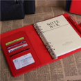 thumbnail image 2 of A5 Business Soft Leather Notebook Agenda Planner Organizer Travel Journal Daily Planner, 2 of 8