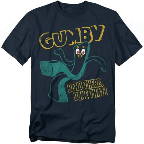 Gumby T-Shirt Bend There Unisex Graphic Tee For Men & Women