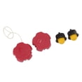 thumbnail image 1 of Lawn Mower Fuel Cap, 2 Set Durable High Accuracy Lawn Mower Fuel Cap Primer Bulb Kit Perfect Fit Delicate  for Repairing, 1 of 7