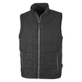 thumbnail image 2 of Charles River Apparel 9535 Men's Radius Quilted Vest-Black/Grey-L, 2 of 3