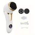 thumbnail image 1 of HAOAN 1pc Professional Rechargeable Electric Callus Remover  Portable Foot File Pedicure Tool Kit  USB Charging  Plastic  Odorless  with 1500mAh Lithium Battery  for Dead Skin & Hard Crac, 1 of 7