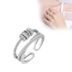 thumbnail image 3 of Anillo abierto ajustable con cuentas giratorias, regalo perfecto para hijas y niñas, anillo para aliviar la ansiedad para mujeres, 3 of 8