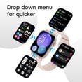 thumbnail image 4 of Reloj QTLLBT Smart 1.83" Bluetooth Call 100 Sports Rosa, 4 of 8