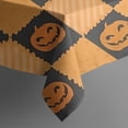 thumbnail image 4 of Checkered Pumpkin Halloween Pattern Rectangle Tablecloth 60"x102",Waterproof Polyester Rectangle Table Cloth, Wipeable Spillproof Polyester Tablecloth for Dining, Camping, Indoor and Outdoor, 4 of 6