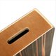 thumbnail image 5 of Tambor de viaje portátil compacto de madera de ébano, tambor de mano plano con correa ajustable, instrumento de percusión., 5 of 5