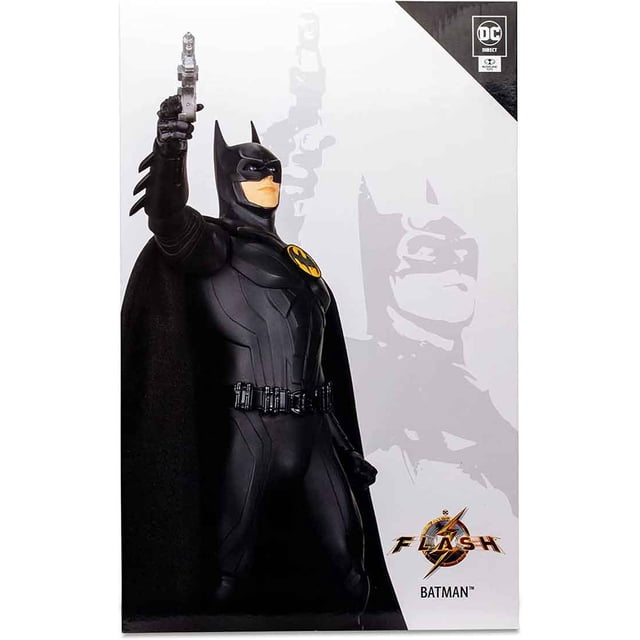 DC Direct The Flash Figurine Statique en Résine de 12 Pouces - Batman Version Multivers