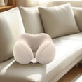 thumbnail image 3 of Memory Foam Neck Pillow For Travel Home Ergonomic Support Comfortable Polyester Sleeping Rest Relaxation, 3 of 3