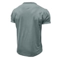 thumbnail image 5 of JoveMarine Mens T-Shirts Crew Neck Casual - Basic Tees Short Sleeve Color Gym Tops, Shirts for Men Pure Cotton Summer Top, Mens Shirts for Workout,Gray XL, 5 of 5